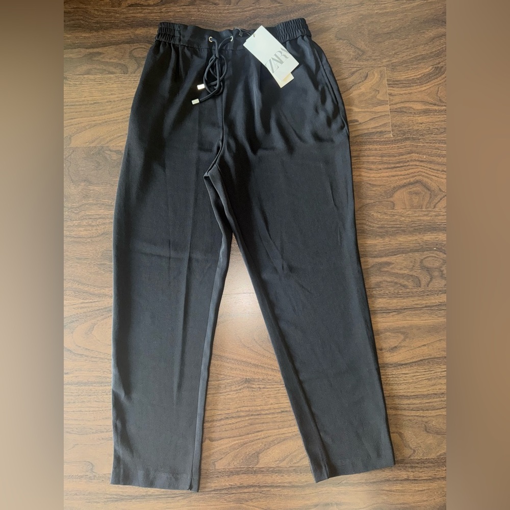 Zara Black Track Pants